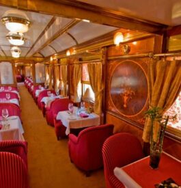 Train de luxe en Espagne
