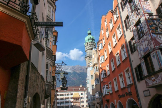 Dans les rues de Innsbruck